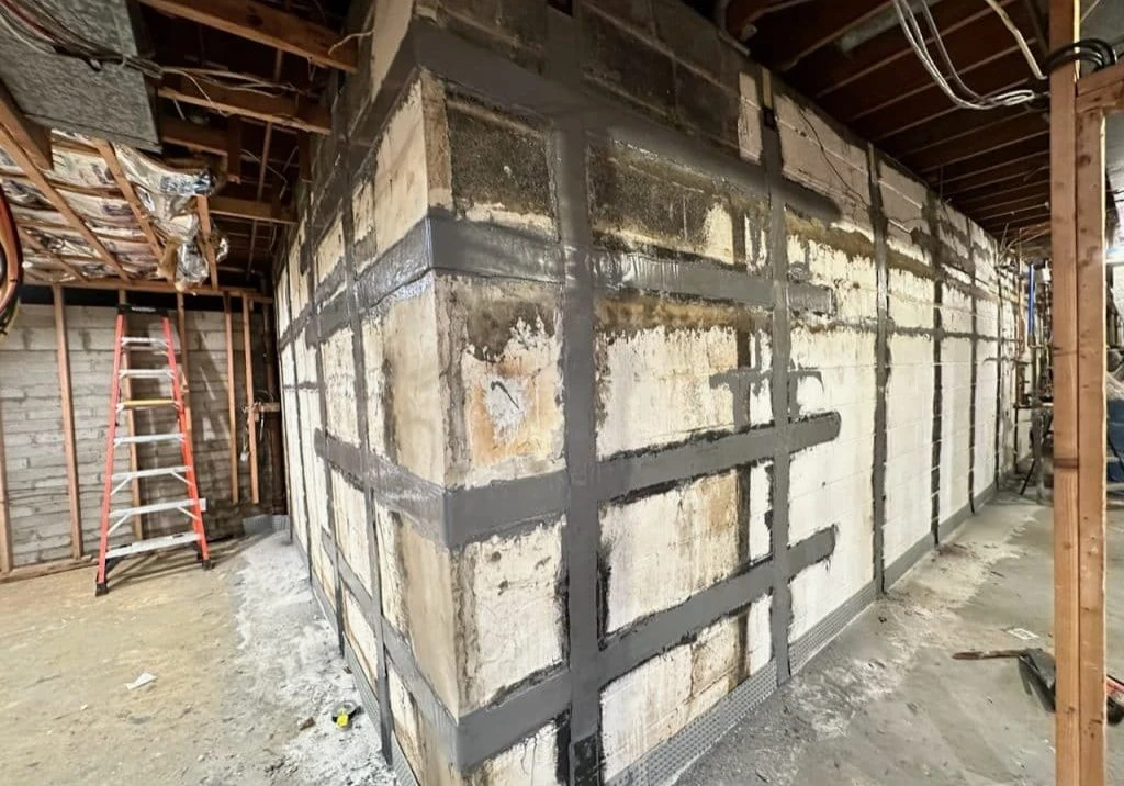 basement corner repair case study