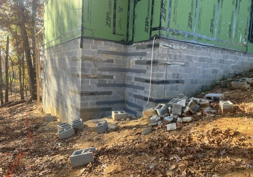 new home foundation repair case study